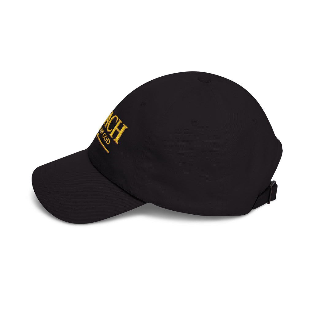 Ruach 'Spirit of God' Classic Dad Cap – Embroidered White Baseball Hat