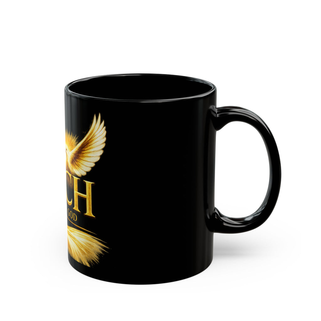Faith Dove Mug — "Ruach" Spiritual Coffee Cup (11oz & 15oz)